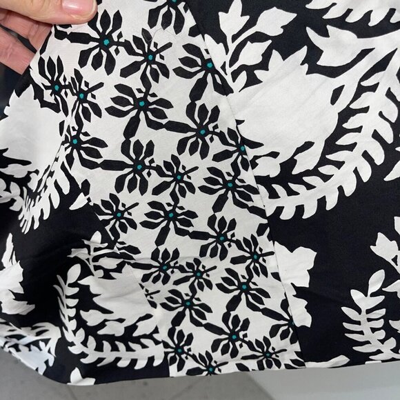 Diane Von Furstenberg Womens Dress Size Large White Floral Tessa Maxi New - Picture 6 of 9